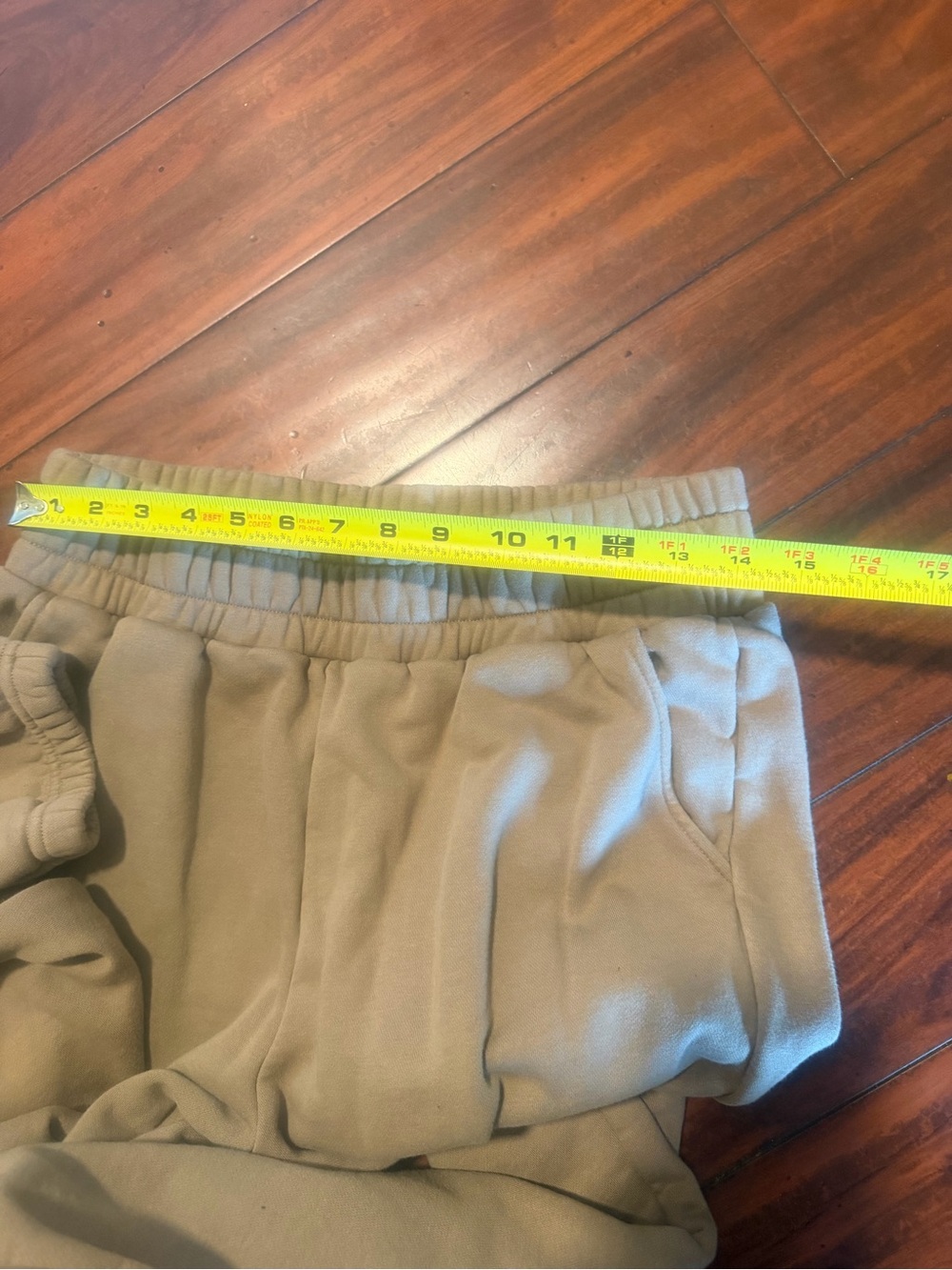 POPFLEX Taupe High-Waist Jogger Pantsuit Pants - Picture 11 of 12